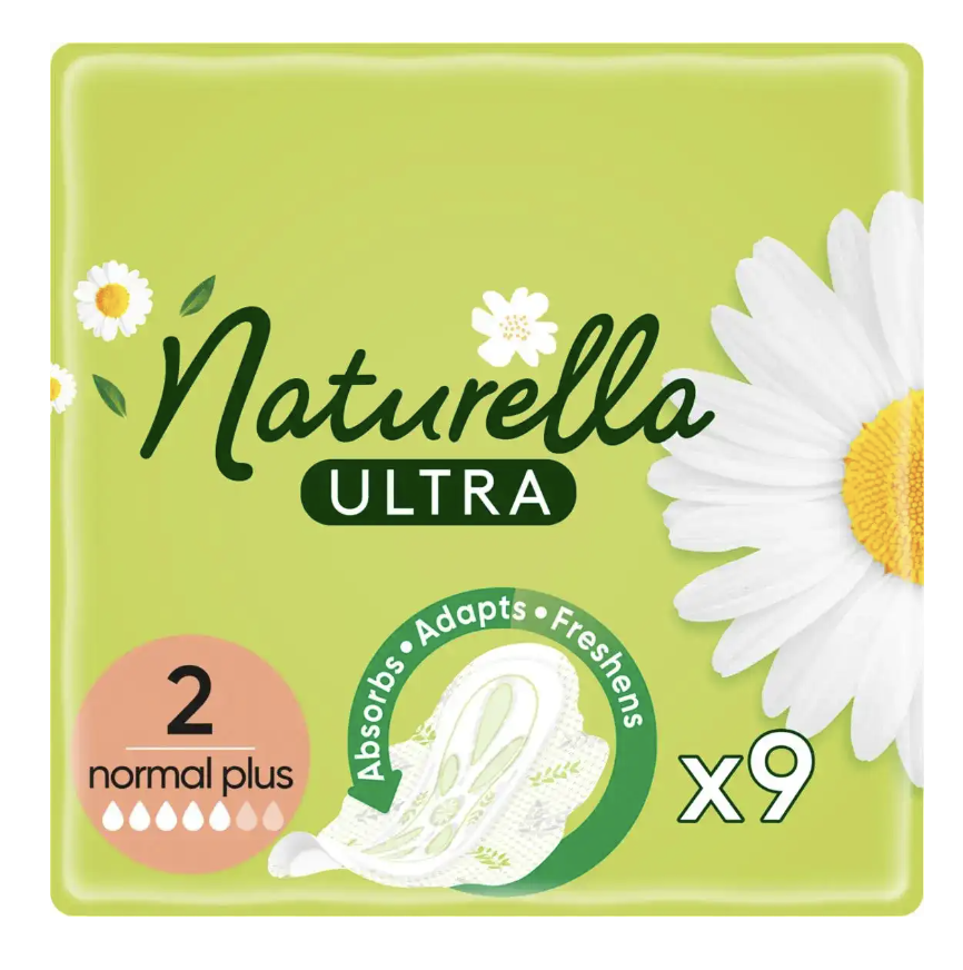 Гігієнічні прокладки NATURELLA Ультра ароматизовані Нормал Плюс Single 9шт